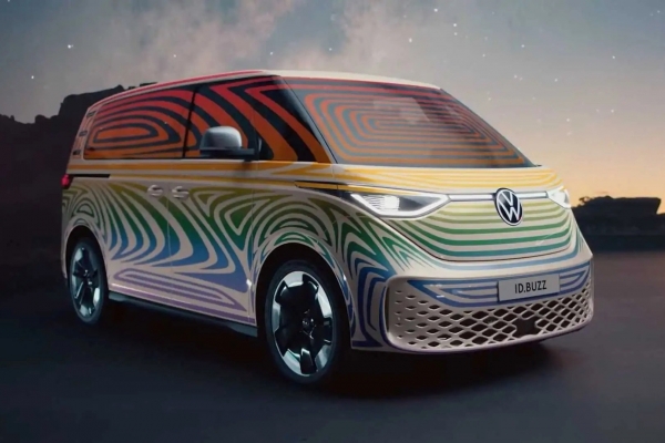 Volkswagen ID.Buzz: первые официальные фотографии, премьера — в начале 2022 года